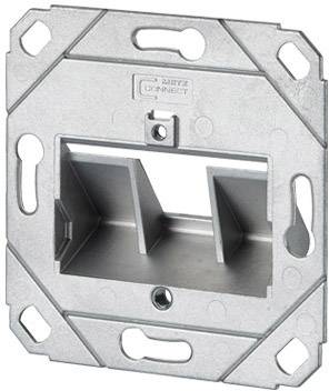 Metz Connect Prise réseau encastré insert non équipé 1 port