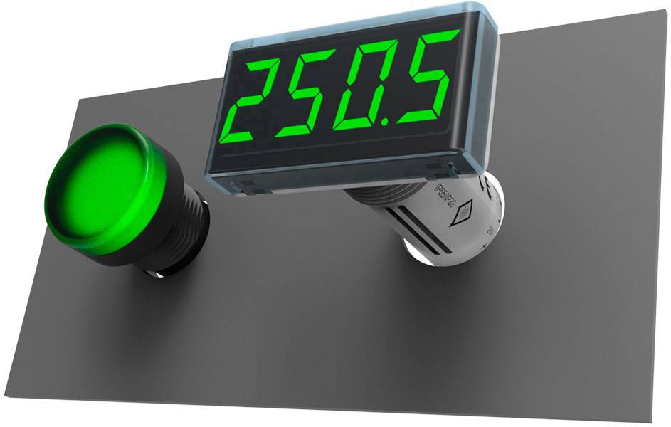 akYtec ITP16-G Appareil de mesure numérique à encastrer