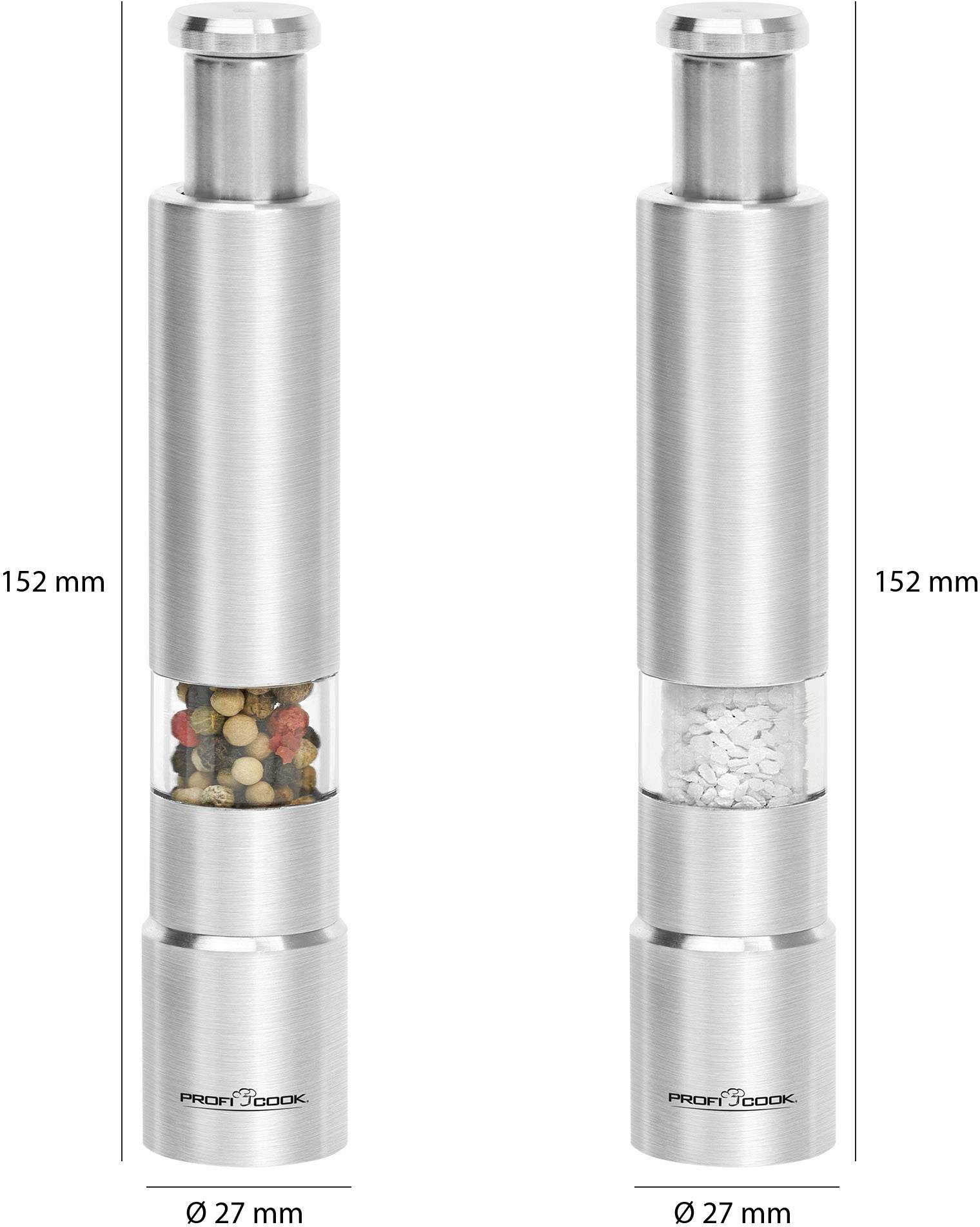 Profi Cook PC-PSM 1160 Moulin à épices acier inoxydable 1 pc(s)