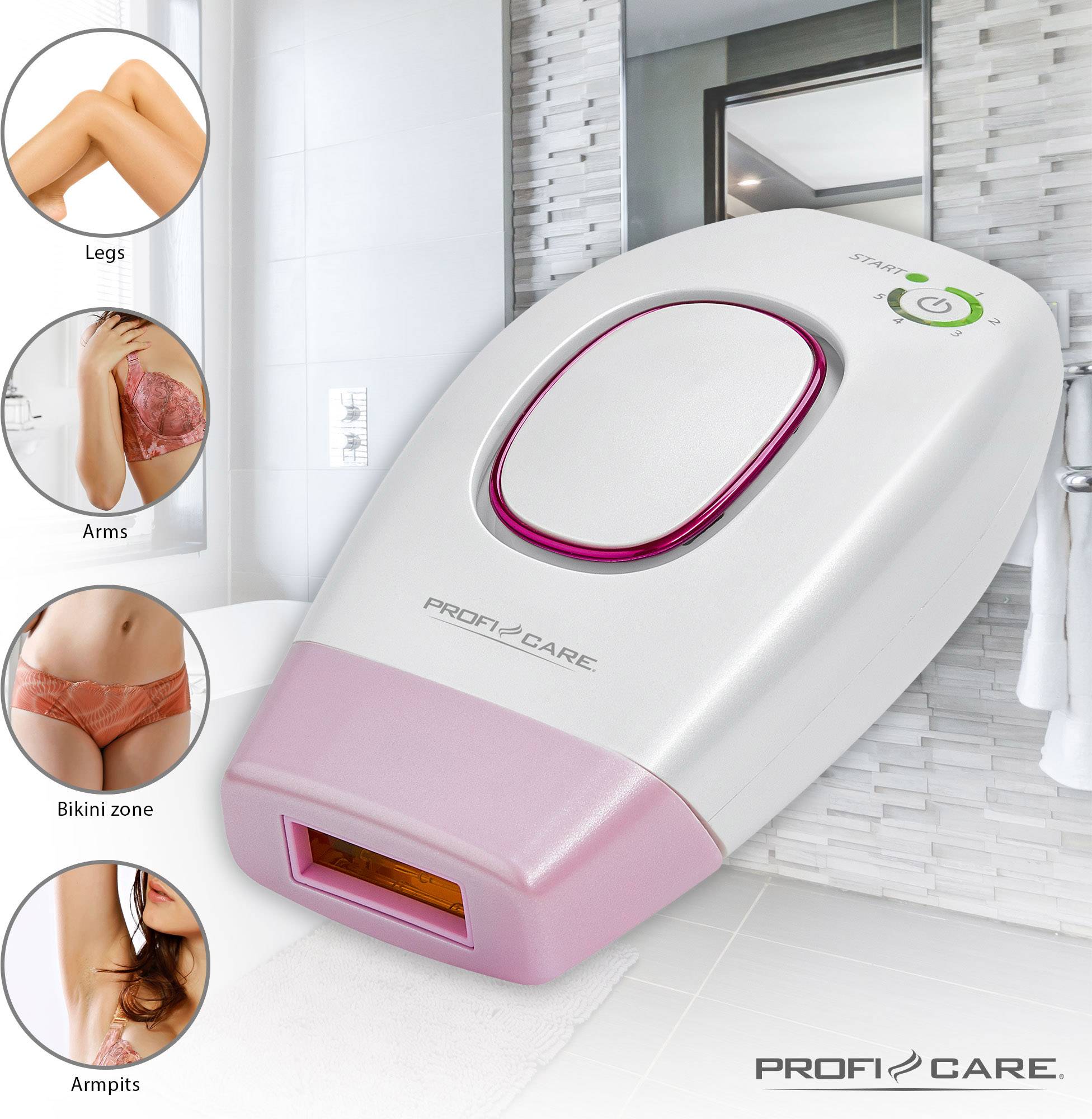 Profi-Care PC-IPL 3024 330240 Epilateur laser nacré, lilas (métallisé)