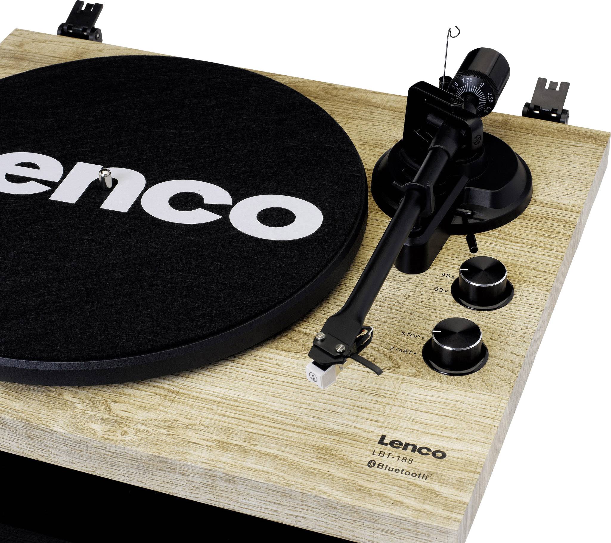 Lenco LBT-188 Platine USB entraînement par courroie pin