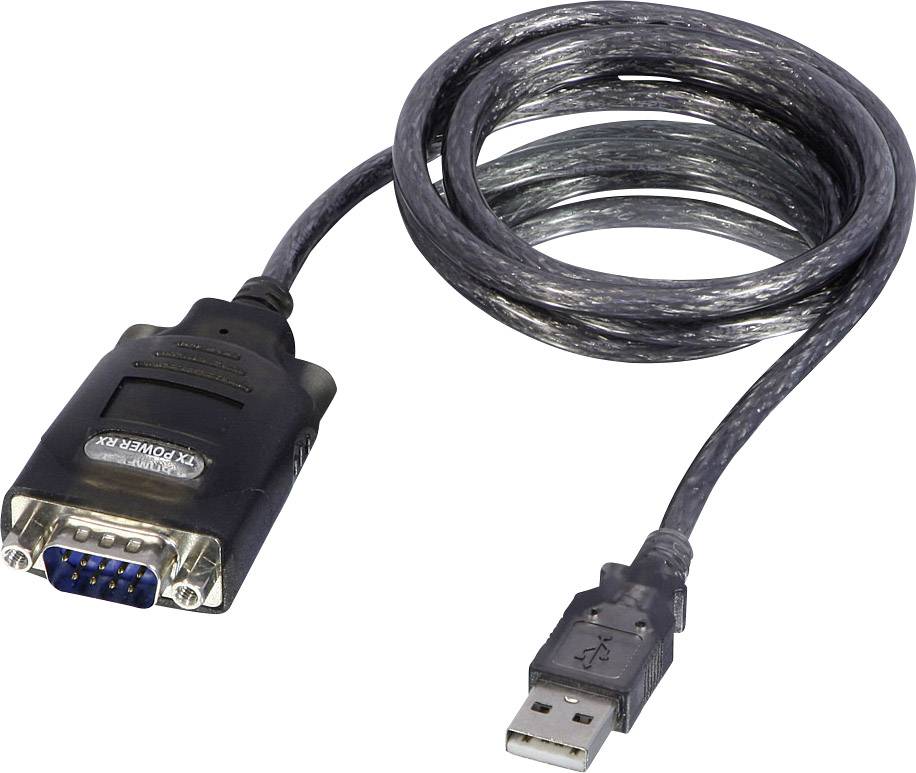 LINDY USB 2.0, série Adaptateur [1x USB - 1x RS232 mâle] 1.10 m