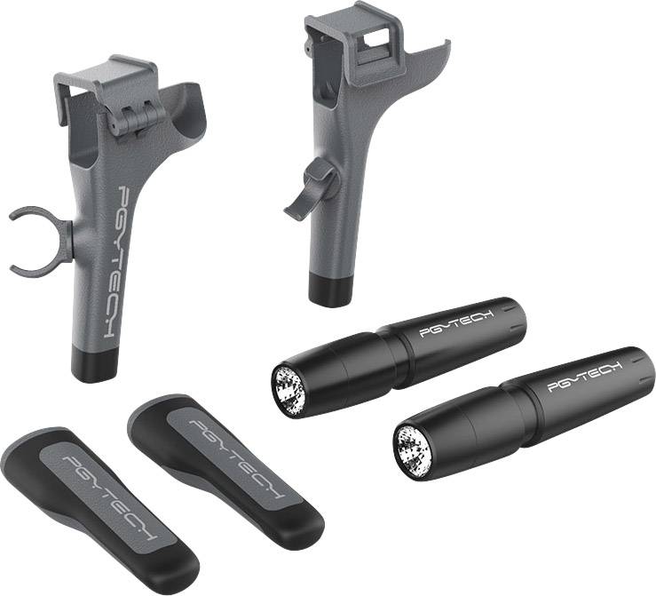PGYTECH Rallonge de train d'atterrissage pour multicoptère, avec phare Adapté pour (multicoptère): DJI Mavic 2