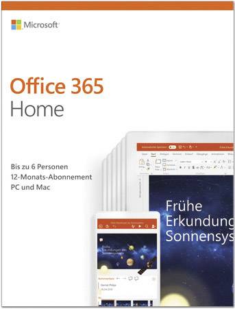 Microsoft Office 365 Home version complète, 6 licences Windows, Mac, Android, iOS Pack Office