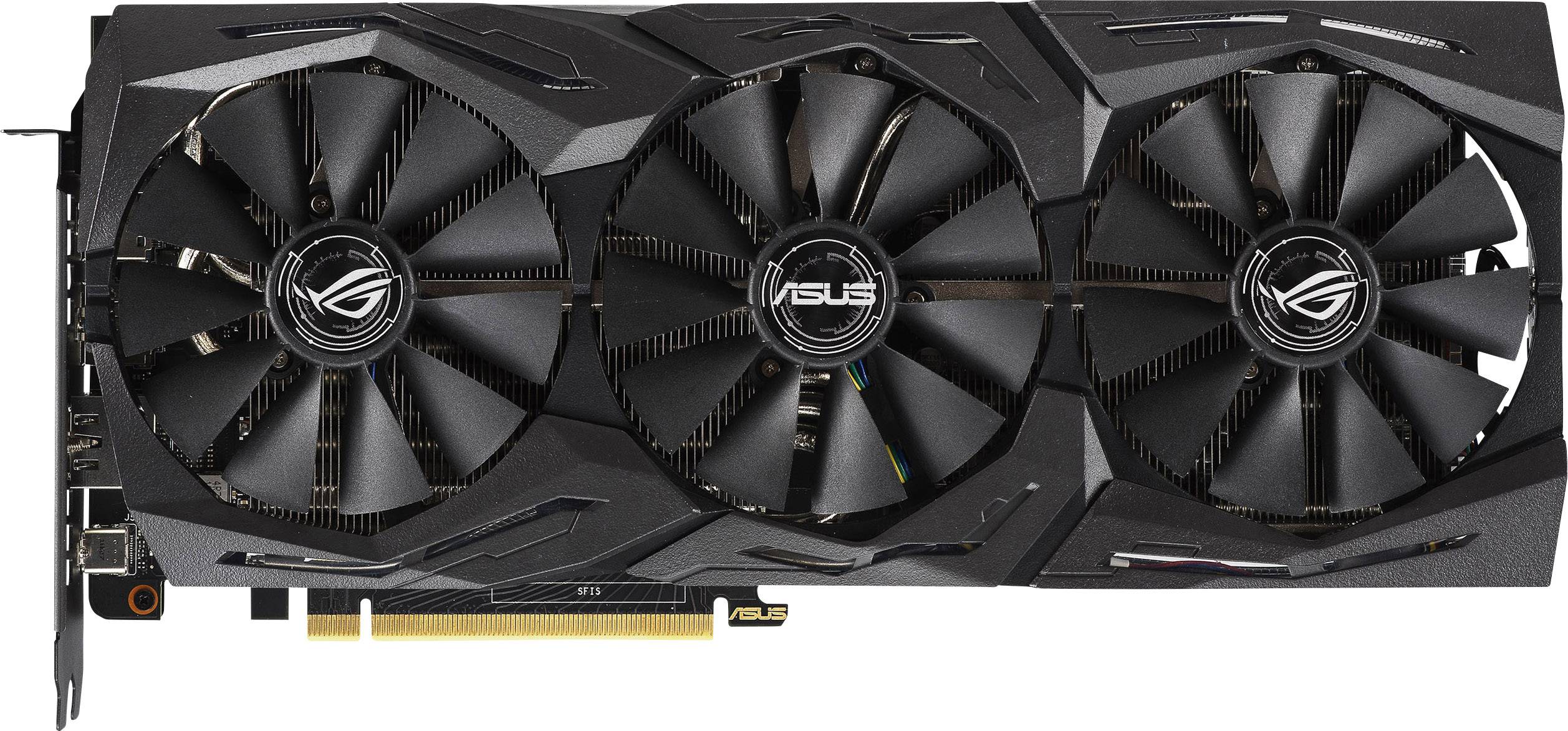 Asus Grafikkarte Nvidia GeForce RTX2070 Gaming Overclocked 8 GB GDDR6-RAM PCIe x16 HDMI™, DisplayPo