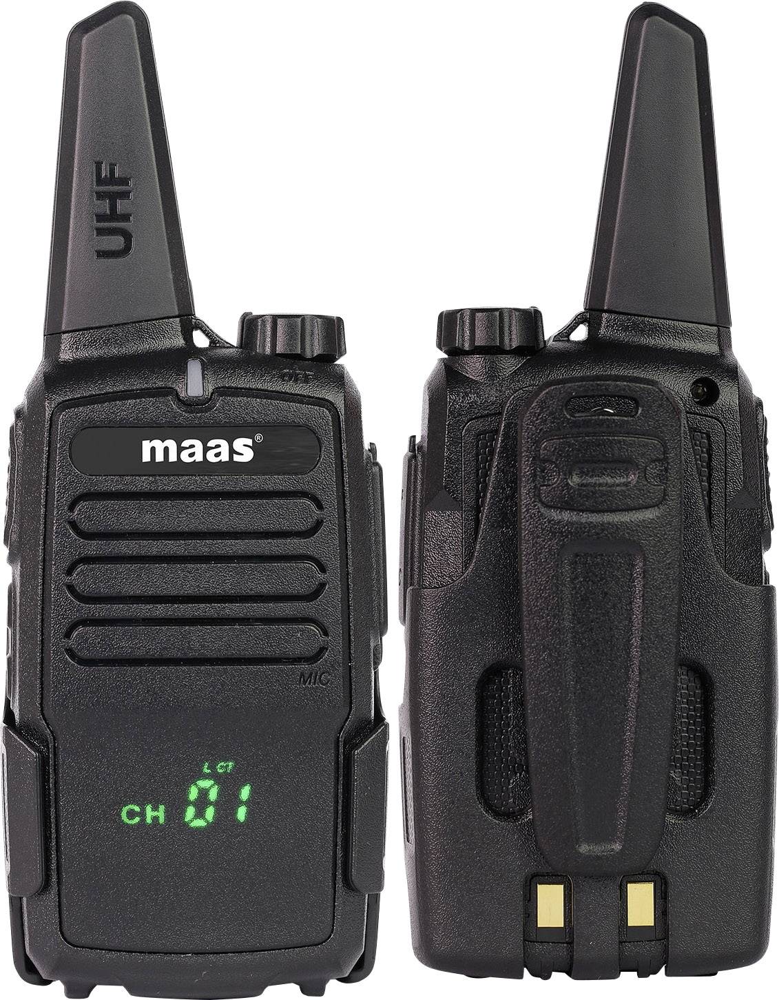MAAS Elektronik 3866 PMR-Handfunkgerät