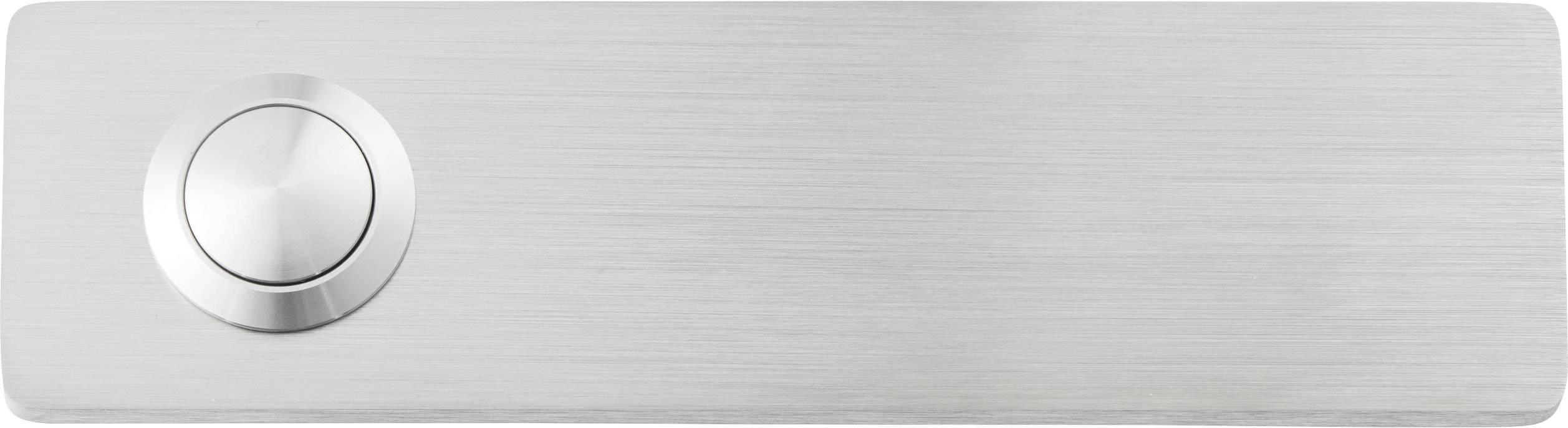 Heidemann 70546 Bouton de sonnette simple acier inoxydable 48 V AC/2 A