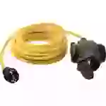 AS Schwabe 61455 alimentation Rallonge 16 A jaune 5.00 m AT-N07V3V3-F 3G 1,5 mm² AS Schwabe 61455 alimentation Rallonge 16 A jaune 5.00 m AT-N07V3V3-F 3G 1,5 mm²