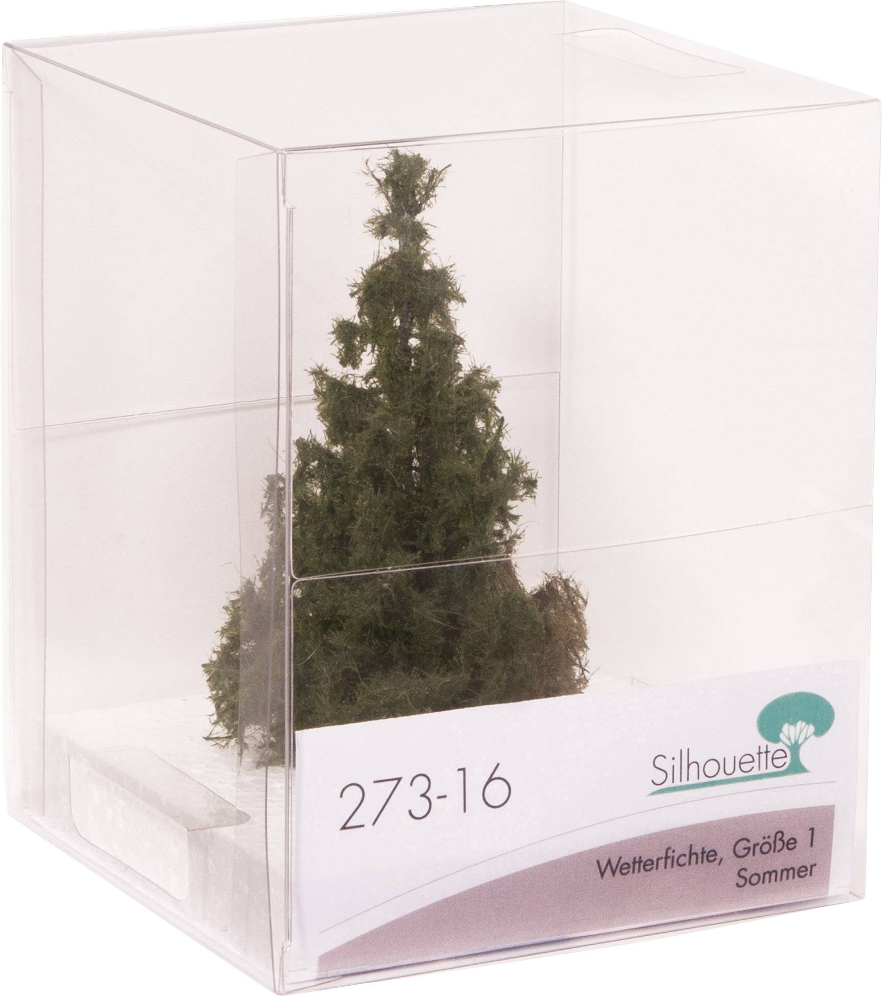 Arbre sapin rouge Silhouette 273-16 130 mm 1 pc(s)