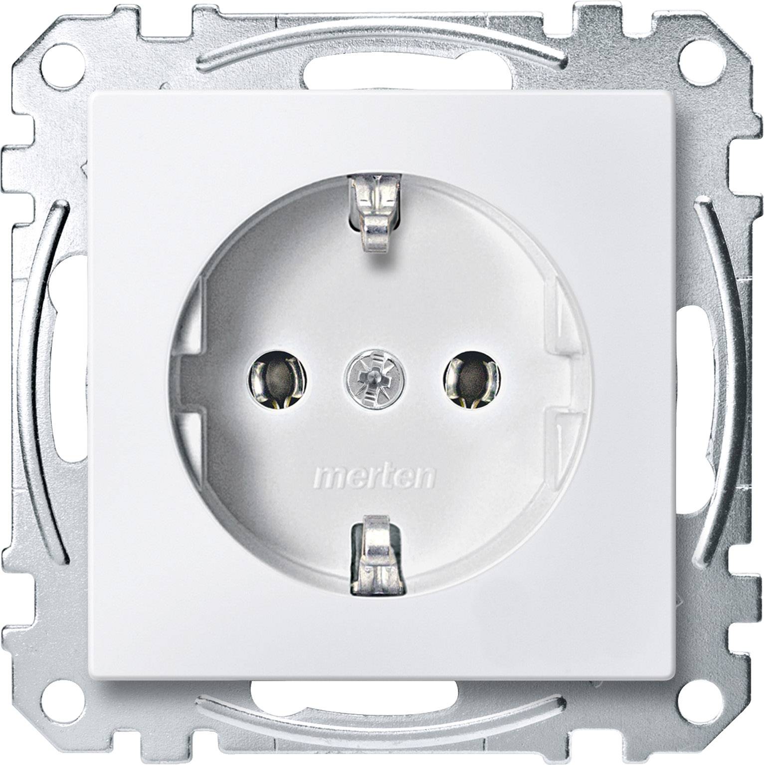 Merten Prise de courant System M blanc polaire MEG2301-0619 1 pc(s)