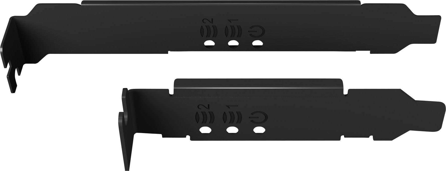 RAIDON IB-PCI215M2-HSL 2 ports Contrôleur M.2 PCIe x4 convient pour (SSD): M.2 SATA SSD, M.2 PCIe AHCI SSD Refroidissement passif