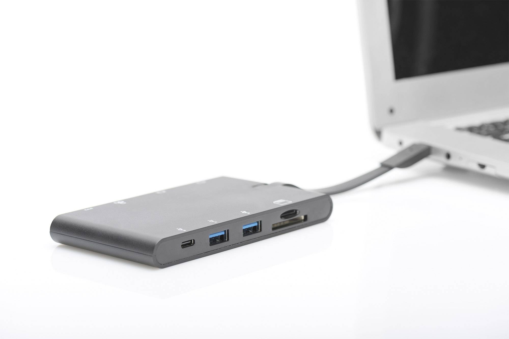 Digitus Station d'accueil pour ordinateur portable Convient pour les marques: universel avec fonction de chargement