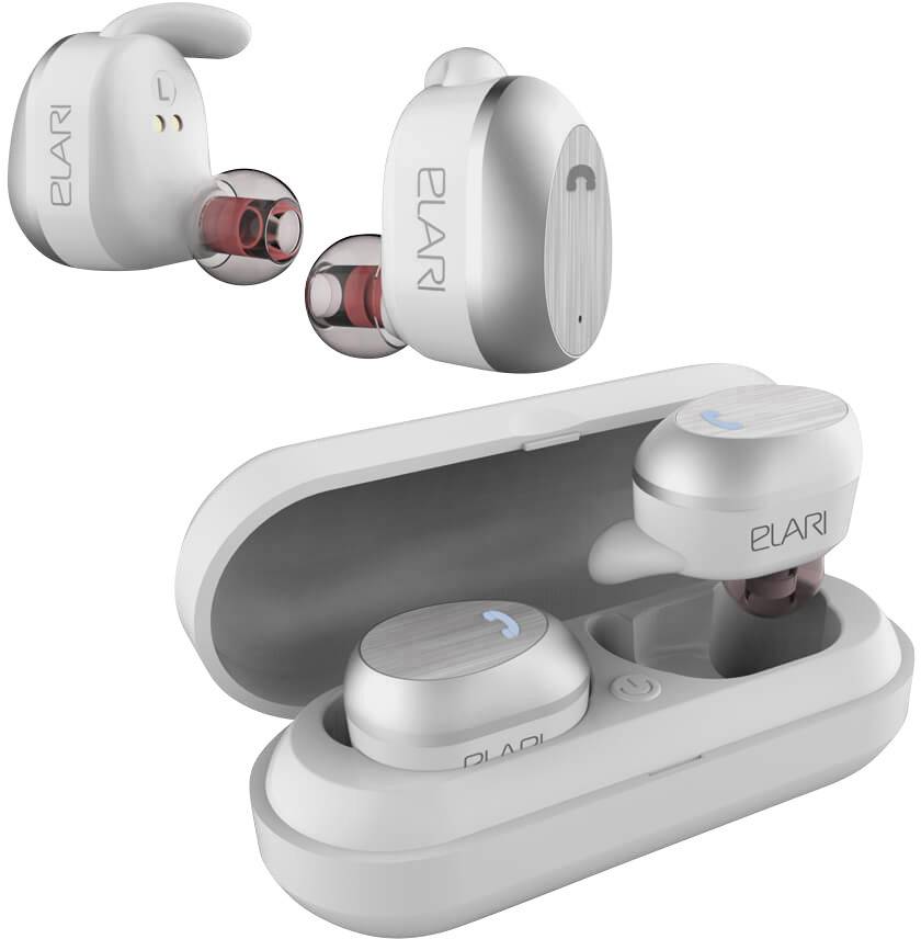 Elari NanoPods Écouteurs intra-auriculaires Bluetooth blanc Noise Cancelling micro-casque