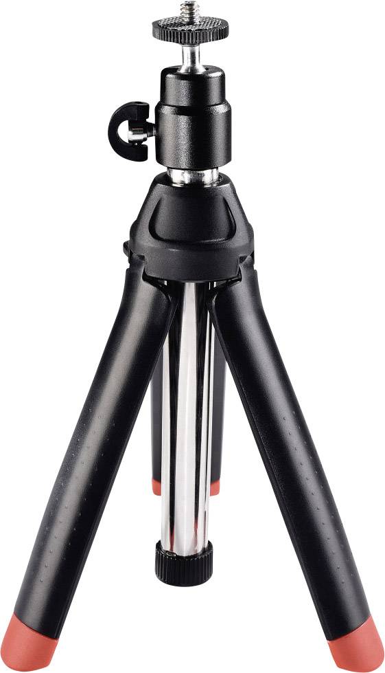 Hama Multi "4in1" Trépied de table 1/4 pouce Hauteur de travail=20 - 90 cm noir avec support pour smartphone