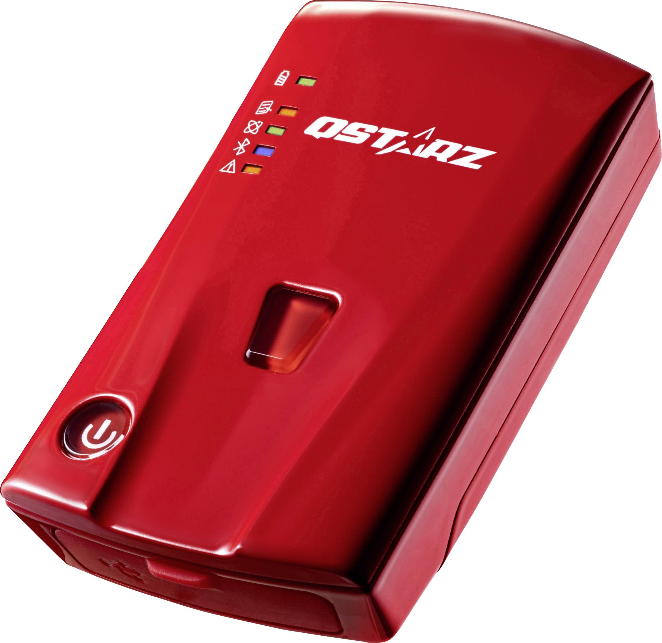 Qstarz BL-1000GT First Edition GPS Logger Fahrzeugtracker Rot