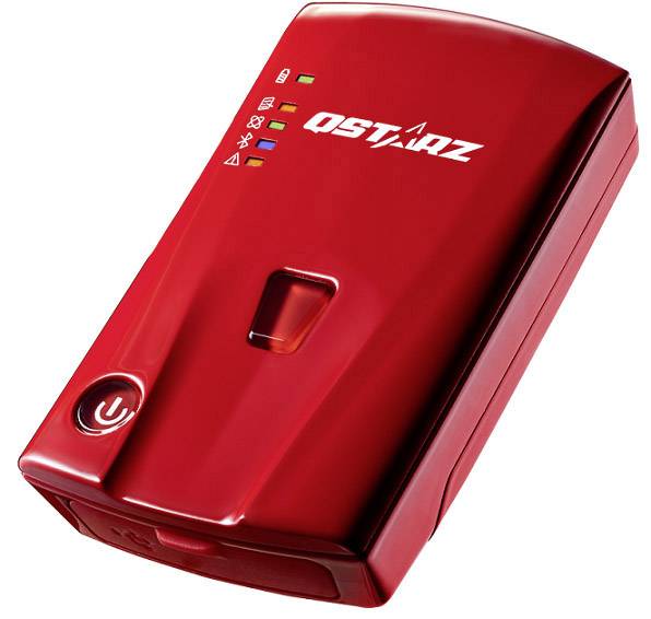 Qstarz BL-1000GT Standard Enregistreur GPS rouge 1 pc(s)