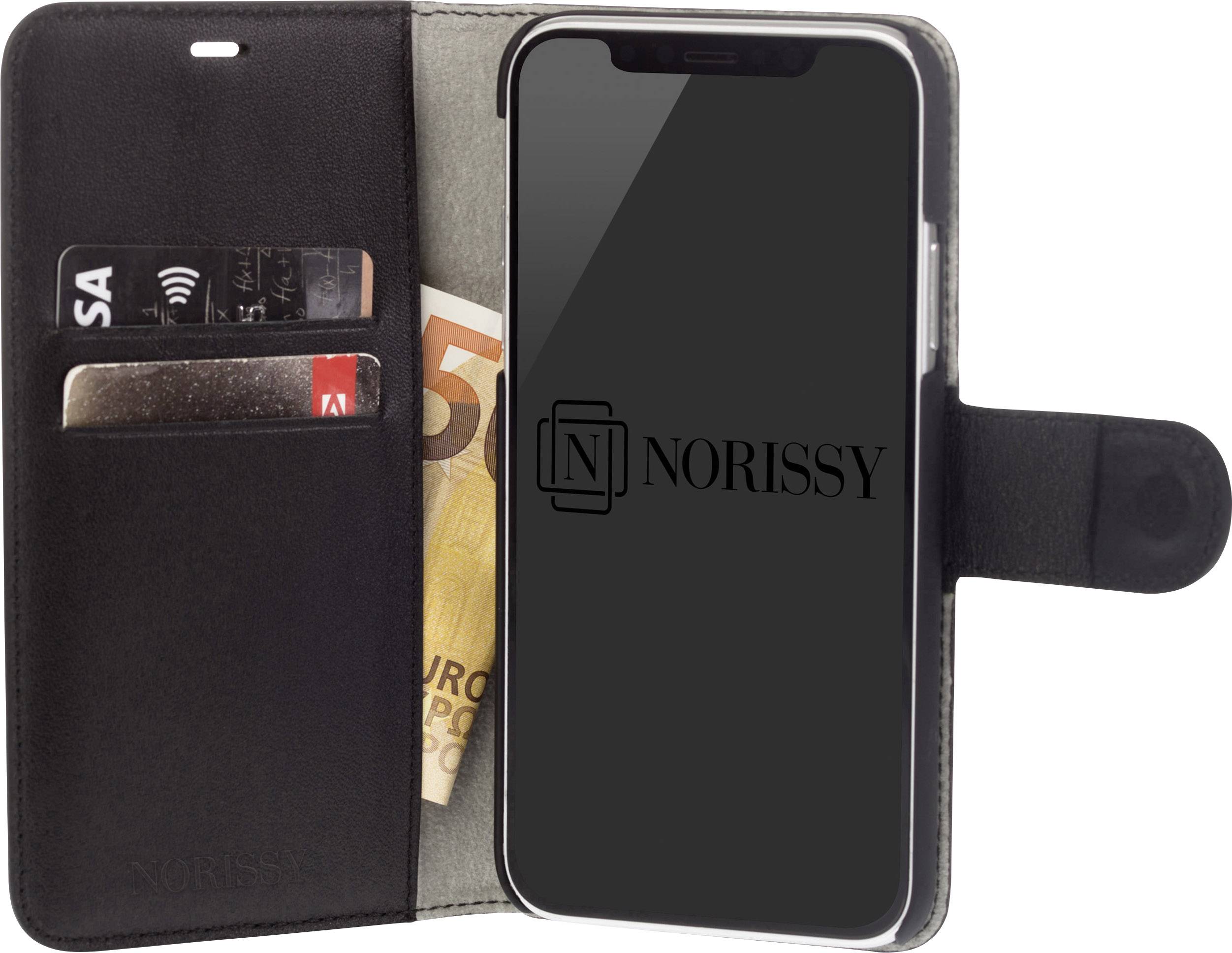 Étui portefeuille Norissy LederBook One 20019 Samsung Galaxy A6 (2018) noir 1 pc(s)