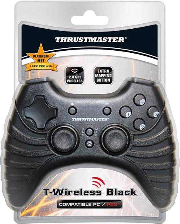 Manette de jeu Thrustmaster T-Wireless 4060058 PC, PlayStation 3 noir 1 pc(s)