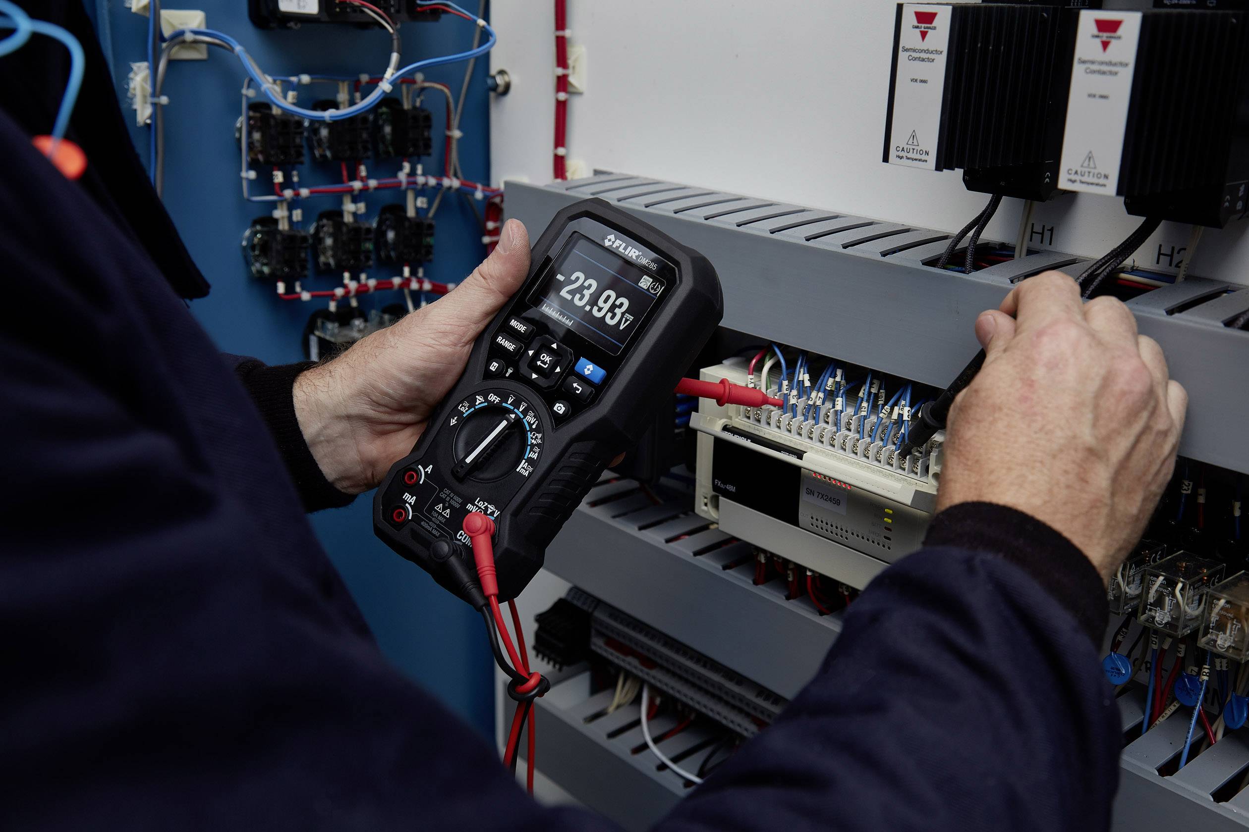 FLIR DM285-FLEX-KIT Multimètre numérique écran graphique, caméra thermique intégrée CAT III 1000 V, CAT IV 600 V
