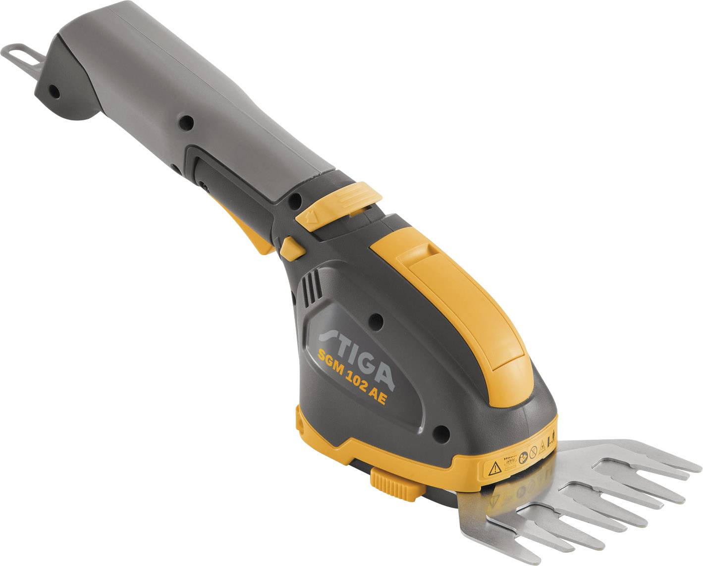 STIGA SGM 102 AE sans fil Cisaille à gazon, Sculpte-haie avec batterie, avec accessoires 10.8 V