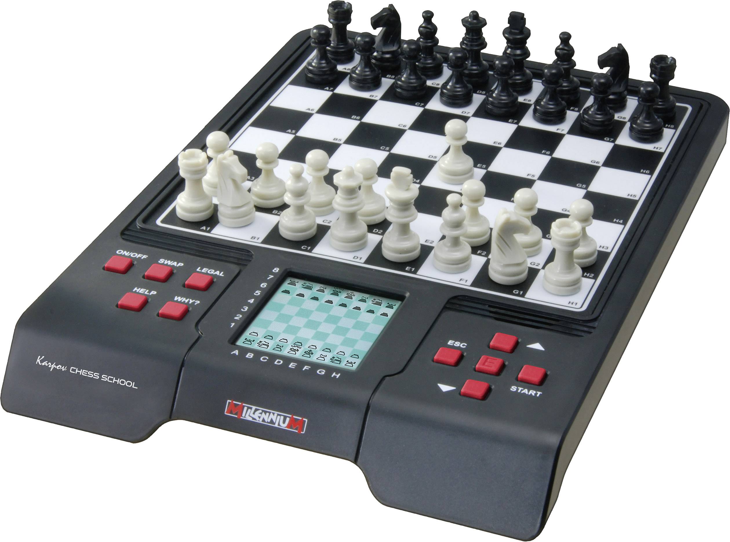 Millennium M805 Karpov Jeu d'échecs électronique, école d'échecs