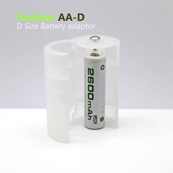 Soshine Mignon to Mono SBC005 Adaptateur de batterie