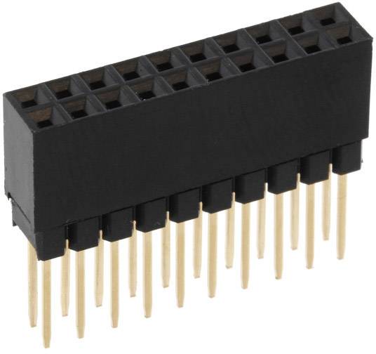 econ connect Barrette femelle (standard) Nbr de rangées: 2 Nombre de pôles par rangée: 20 FME25D40GAL 1 pc(s)