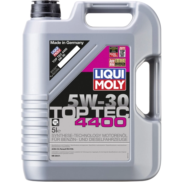 Liqui Moly TOP TEC 4400 5W-30 3751 Huile moteur 5 l Liqui Moly TOP TEC 4400 5W-30 3751 Huile moteur 5 l