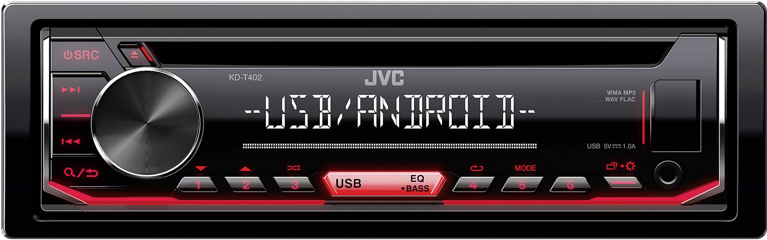 JVC KD-T402 CD Autoradio