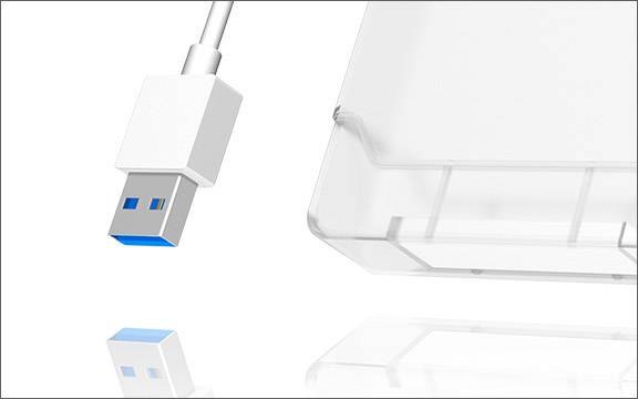 ICY BOX IB-AC703-U3 Boîtier pour disque dur 6.35 cm (2.5") 2.5 pouces USB 3.1 (Gen 1)