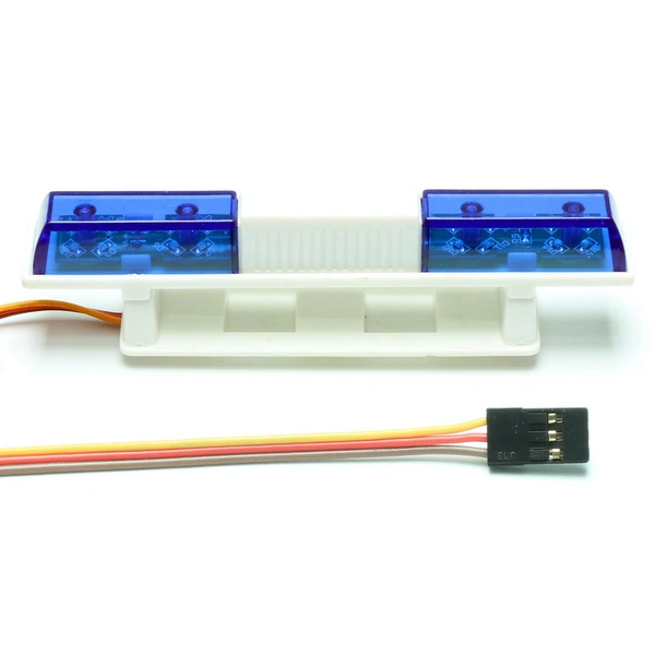 Pichler Éclairage de police LED bleu clignotant 5 - 6 V C7227 Pichler Éclairage de police LED bleu clignotant 5 - 6 V C7227
