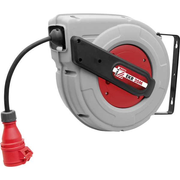 Holzmann Maschinen EKR20M_400V Enrouleur de câble 20.00 m noir Holzmann Maschinen EKR20M_400V Enrouleur de câble 20.00 m noir
