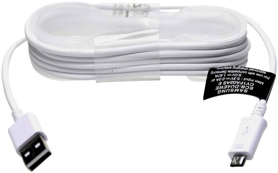 Câble de charge micro USB Samsung ECBDU4EWE 1.50 m blanc
