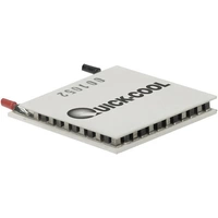 Element Peltier High-Tech QuickCool QC-31-1.4-8.5M 3.8 V 8.5 A 17.3 W (A x B x C x H) 20 x 20 x - x 3,4 mm 1 pc(s) Element Peltier High-Tech QuickCool QC-31-1.4-8.5M 3.8 V 8.5 A 17.3 W (A x B x C x H) 20 x 20 x - x 3,4 mm 1 pc(s)