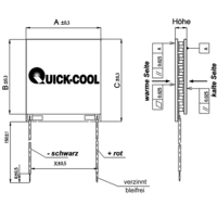 Element Peltier High-Tech QuickCool QC-31-1.4-8.5M 3.8 V 8.5 A 17.3 W (A x B x C x H) 20 x 20 x - x 3,4 mm 1 pc(s) Element Peltier High-Tech QuickCool QC-31-1.4-8.5M 3.8 V 8.5 A 17.3 W (A x B x C x H) 20 x 20 x - x 3,4 mm 1 pc(s)