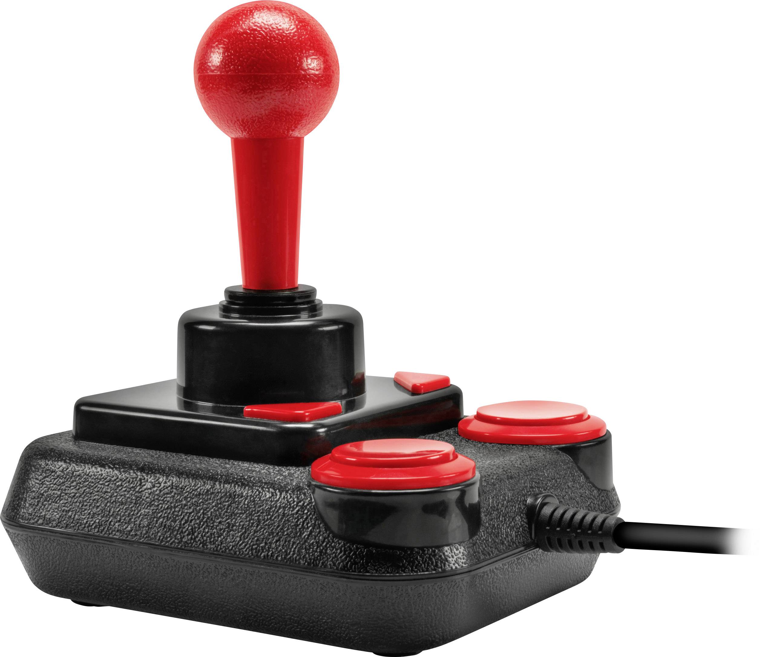 SpeedLink Competition Pro Extra Joystick USB PC, Android noir, rouge