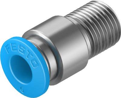 FESTO Raccord droit 153013 QS-1/8-6-I Ø de tuyau: 6 mm Taille du filetage: R1/8