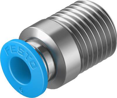 FESTO Raccord droit 153014 QS-1/4-6-I Ø de tuyau: 6 mm Taille du filetage: R1/4