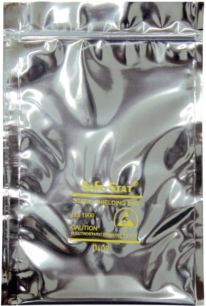 Sachet antistatique (ESD) BJZ C-BGZH-0608-S (L x l) 152 mm x 203 mm blindé Lettre d'identification ESD: S refermable