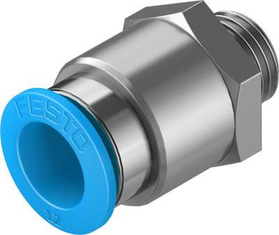 FESTO Raccord droit 186350 QS-G1/4-12 Ø de tuyau: 12 mm Taille du filetage: G1/4" 1 pc(s)
