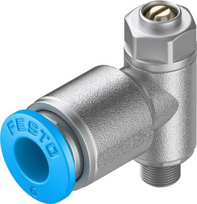 FESTO Clapet anti-retour 193139 GRLA-M5-QS-6-D 0.2 à 10 bar 1 pc(s)