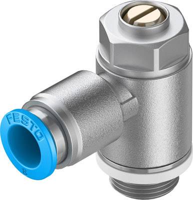 FESTO Clapet anti-retour 193147 GRLA-1/4-QS-8-D 0.2 à 10 bar 1 pc(s)
