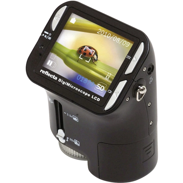 Microscope USB avec moniteur Reflecta 66130 Grossissement numérique (max.): 35 x Microscope USB avec moniteur Reflecta 66130 Grossissement numérique (max.): 35 x