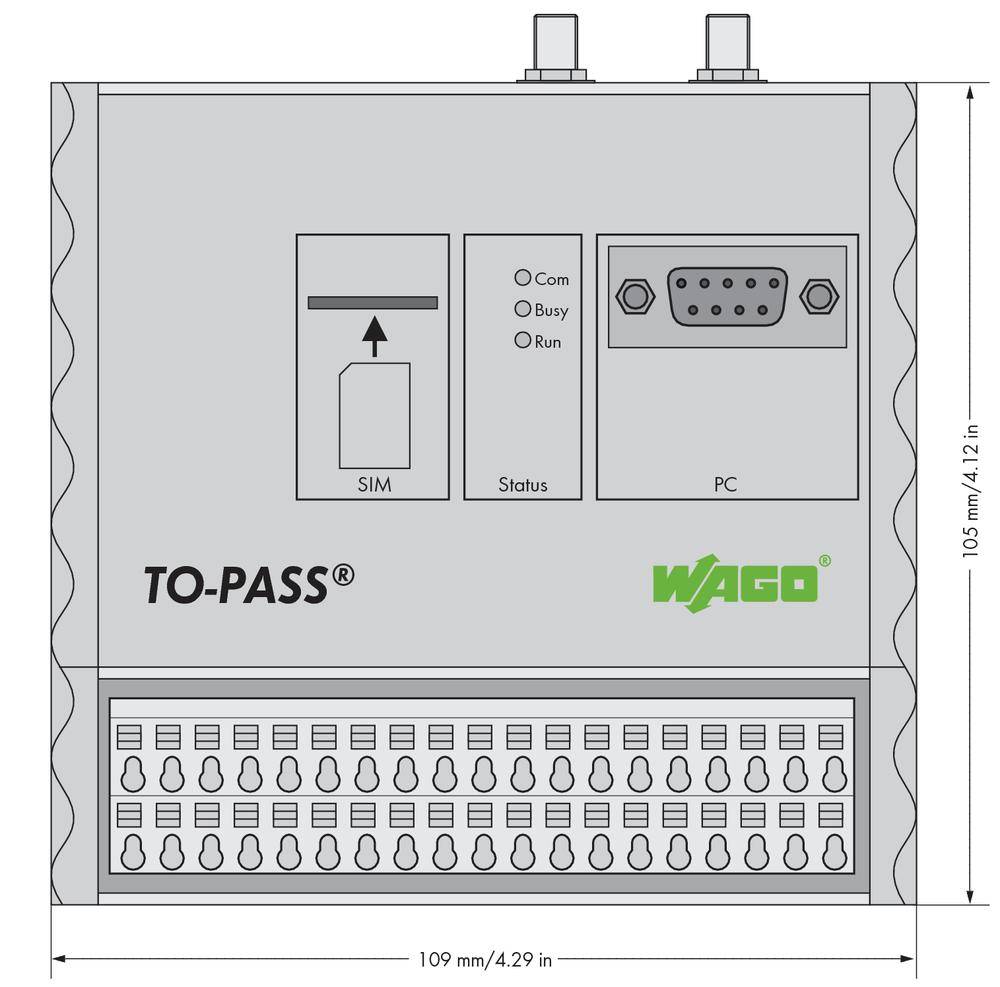 API - Module de télécontrôle WAGO 761-314 10 V/DC, 30 V/DC 1 pc(s)