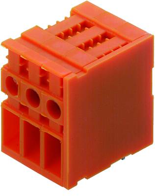 Bornier à vis Weidmüller TOP4GS10/90 6.35 OR 1786080000 4 mm² Nombre de pôles 10 orange 50 pc(s)