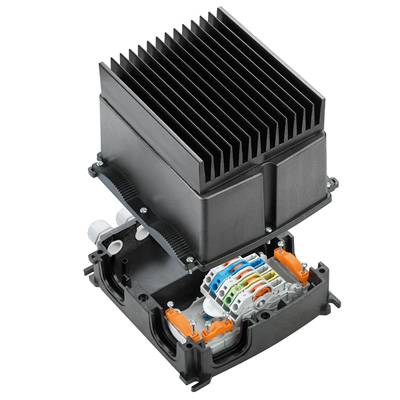 Boîte de répartition Weidmüller FP BOX 10P 4XVG 1002900000 flexible: 2.5-6 mm² rigide: 1.5-6 mm² noir 1 pc(s)