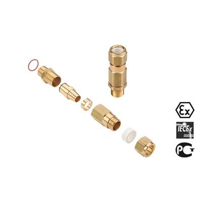 Presse-étoupe Weidmüller KUB M32 BS O SC 2 G32 1095430000 M32 laiton laiton 10 pc(s)