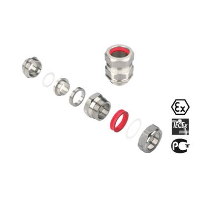 Presse-étoupe Weidmüller KDSX M50 BS O NI 2 G50S 1136040000 M50 laiton laiton 1 pc(s)