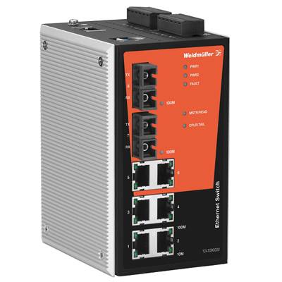 Weidmüller IE-SW-PL08MT-6TX-2SCS 1286810000 Nombre de ports Ethernet: 6 1 pc(s)