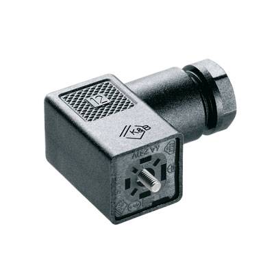 Connecteurs industriels avec boîtier métallique et raccordement par vis, adaptés aux connexions électriques dans des applications industrielles.